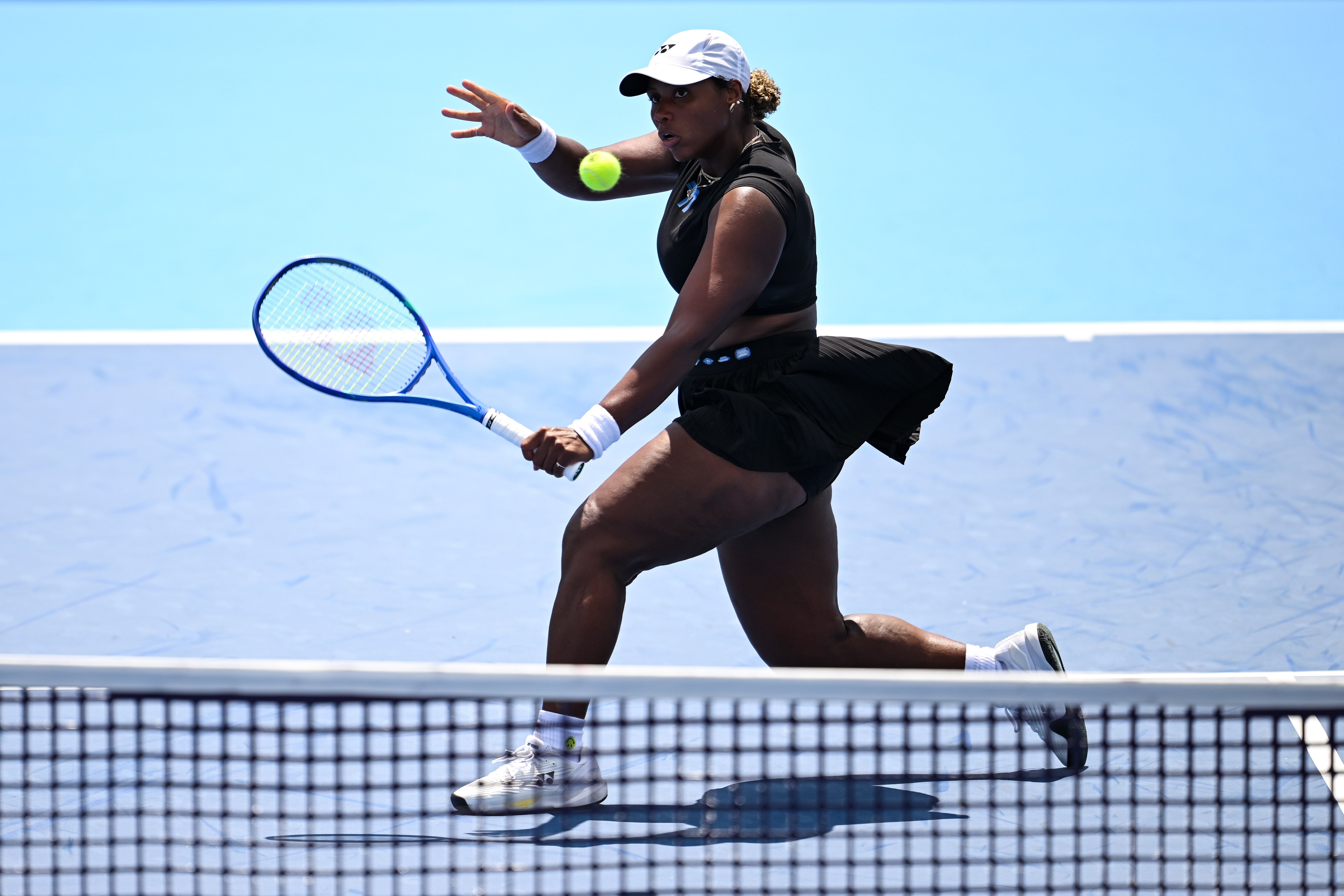 Townsend wins all-American first round over Collins in Cincinnati