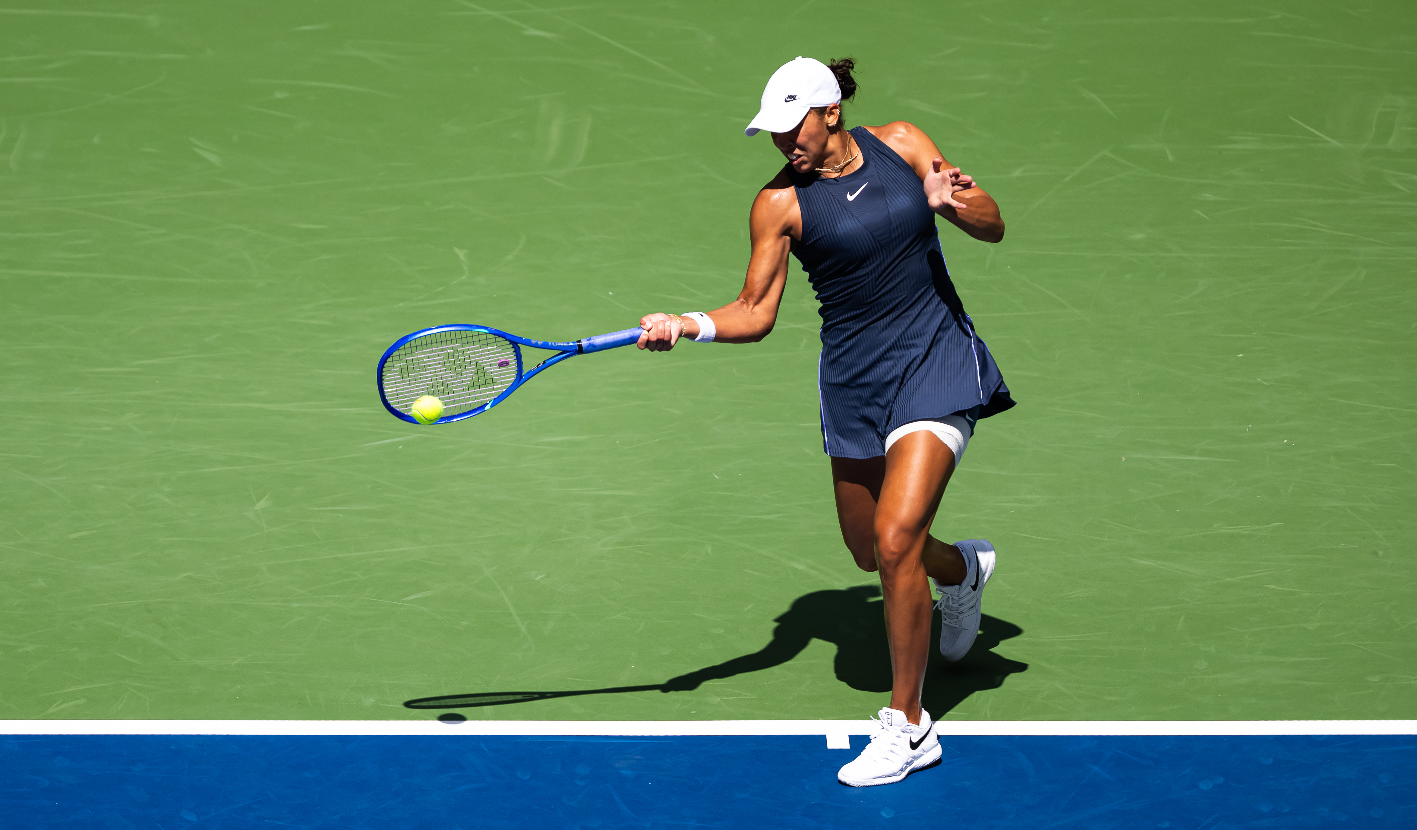Keys admits nerves got best of her in disappointing first-round loss, image size:4700x2753