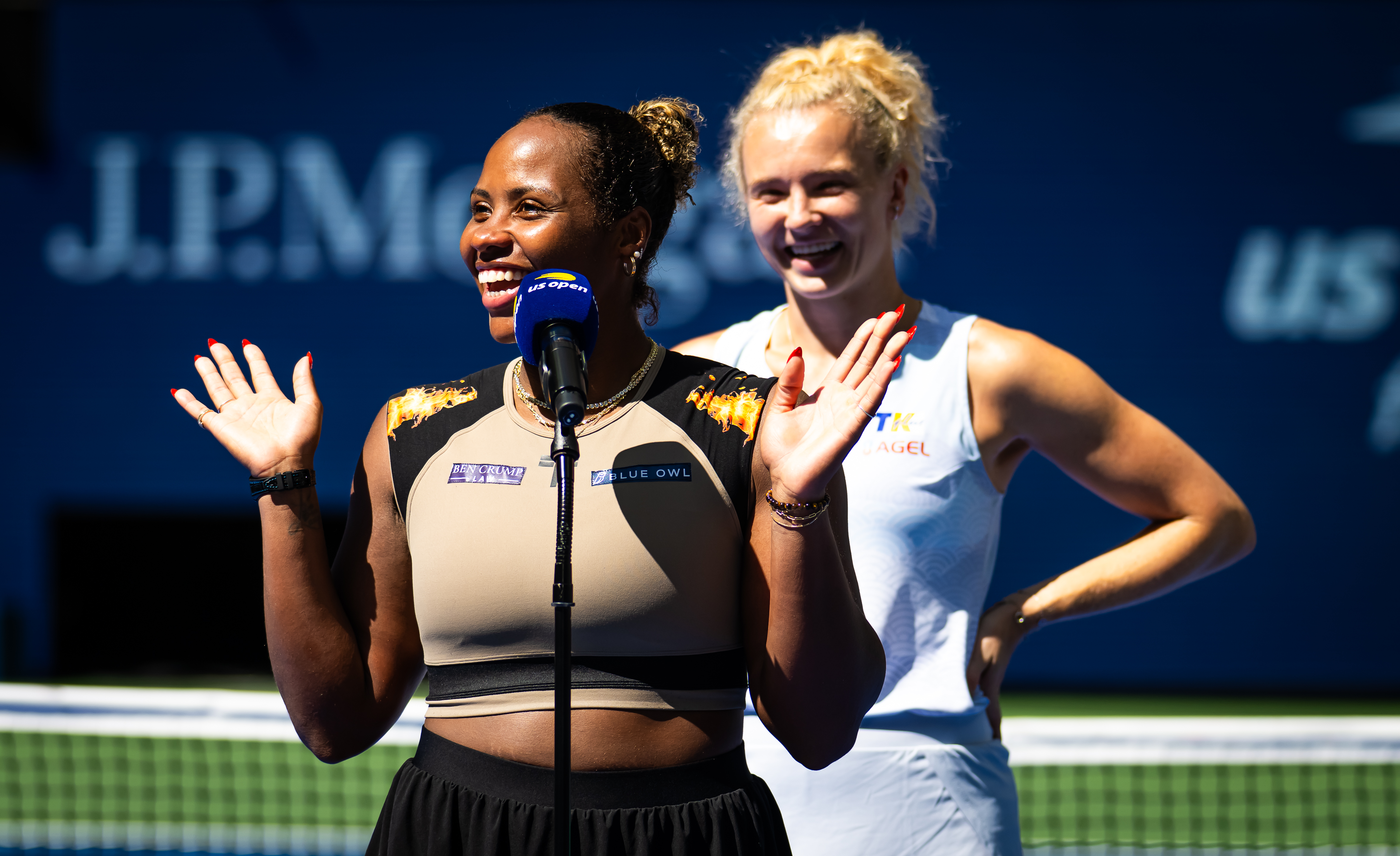 Townsend emerges transformed from US Open fires