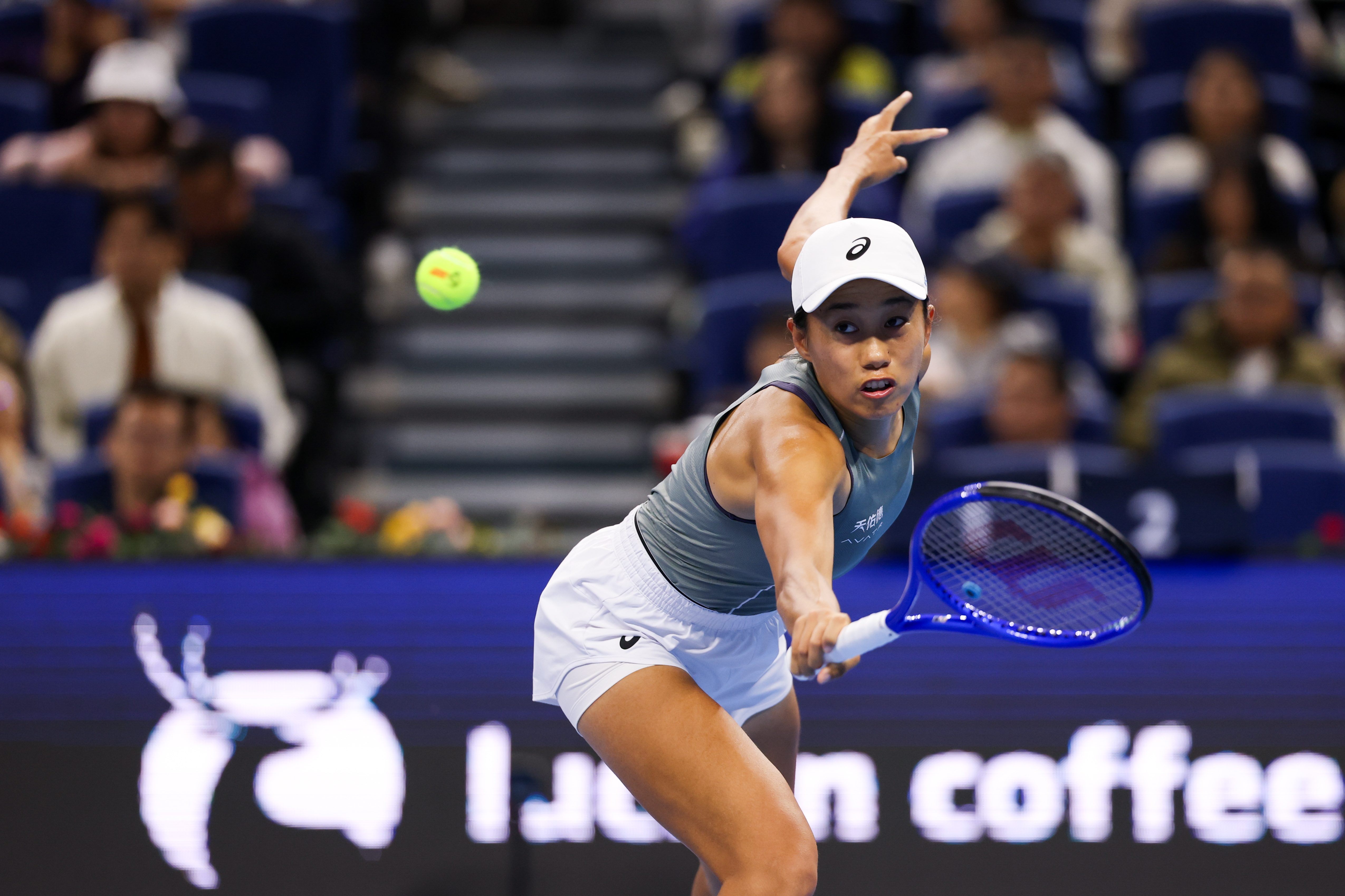 Zhang Shuai notches first win over Wang Xinyu in all-Chinese Beijing derby