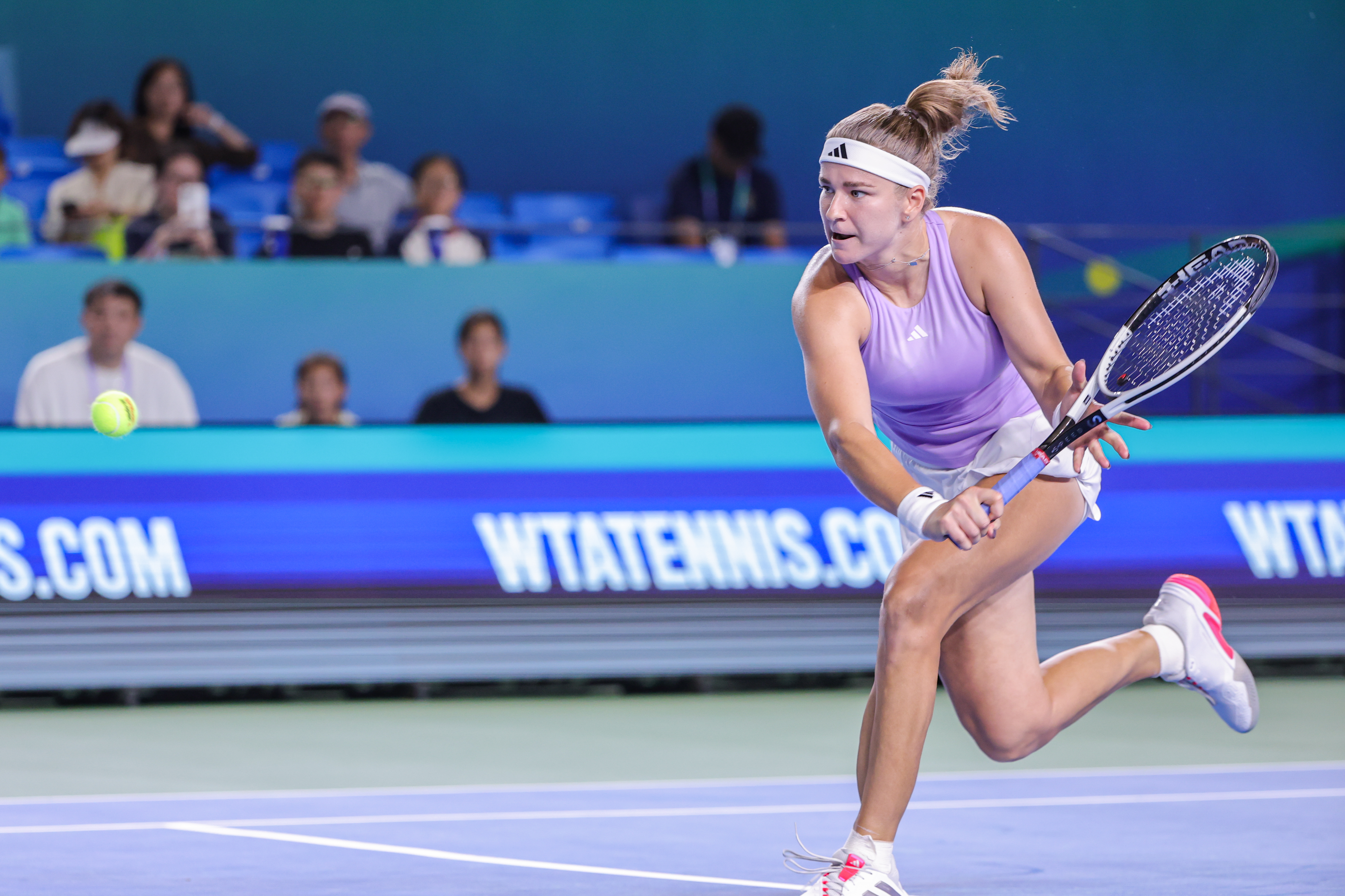 Hot shot: Leaps and bounds from Karolina Muchova to seal the set in Ningbo