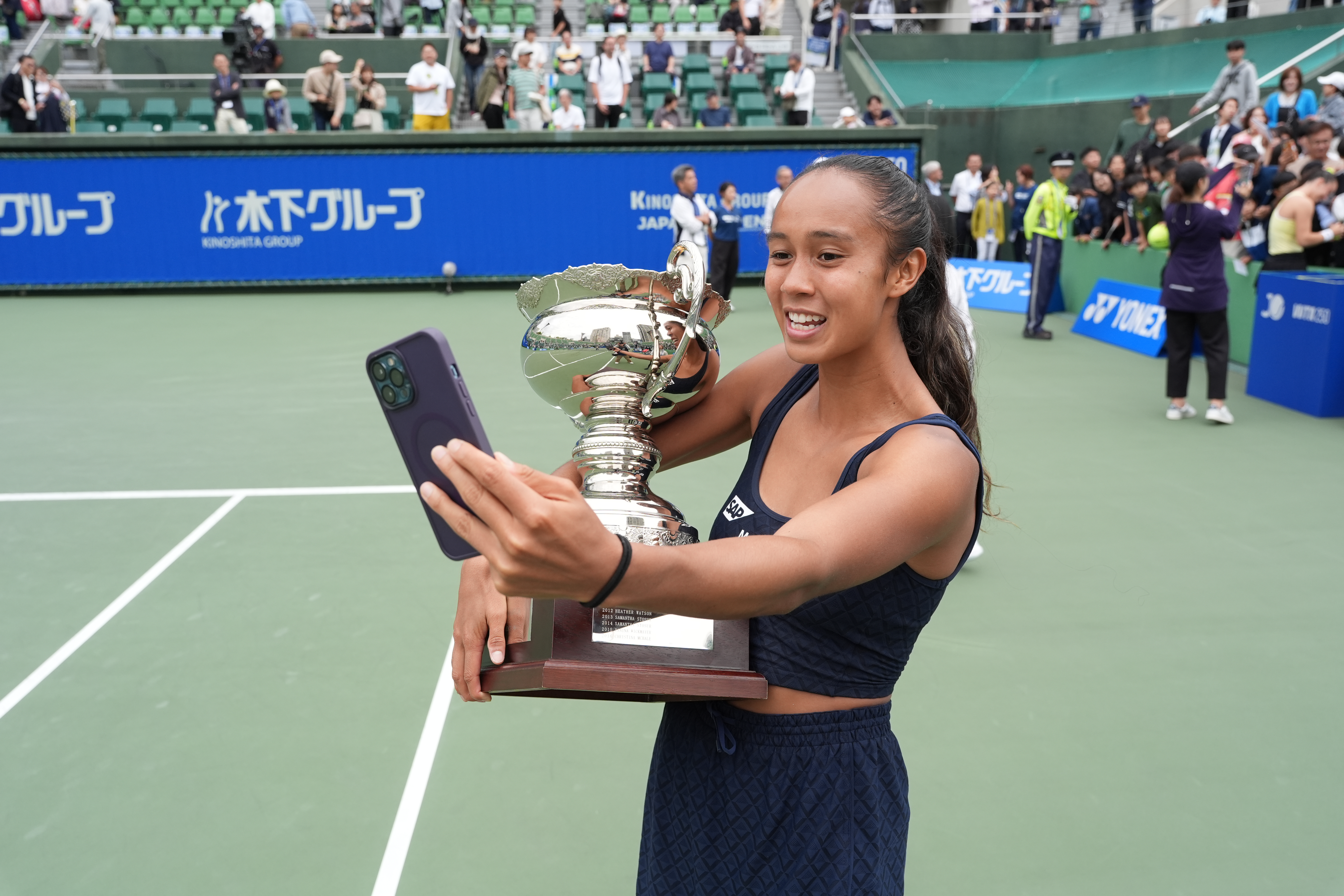 Champions Reel: How Leylah Fernandez won Osaka 2025