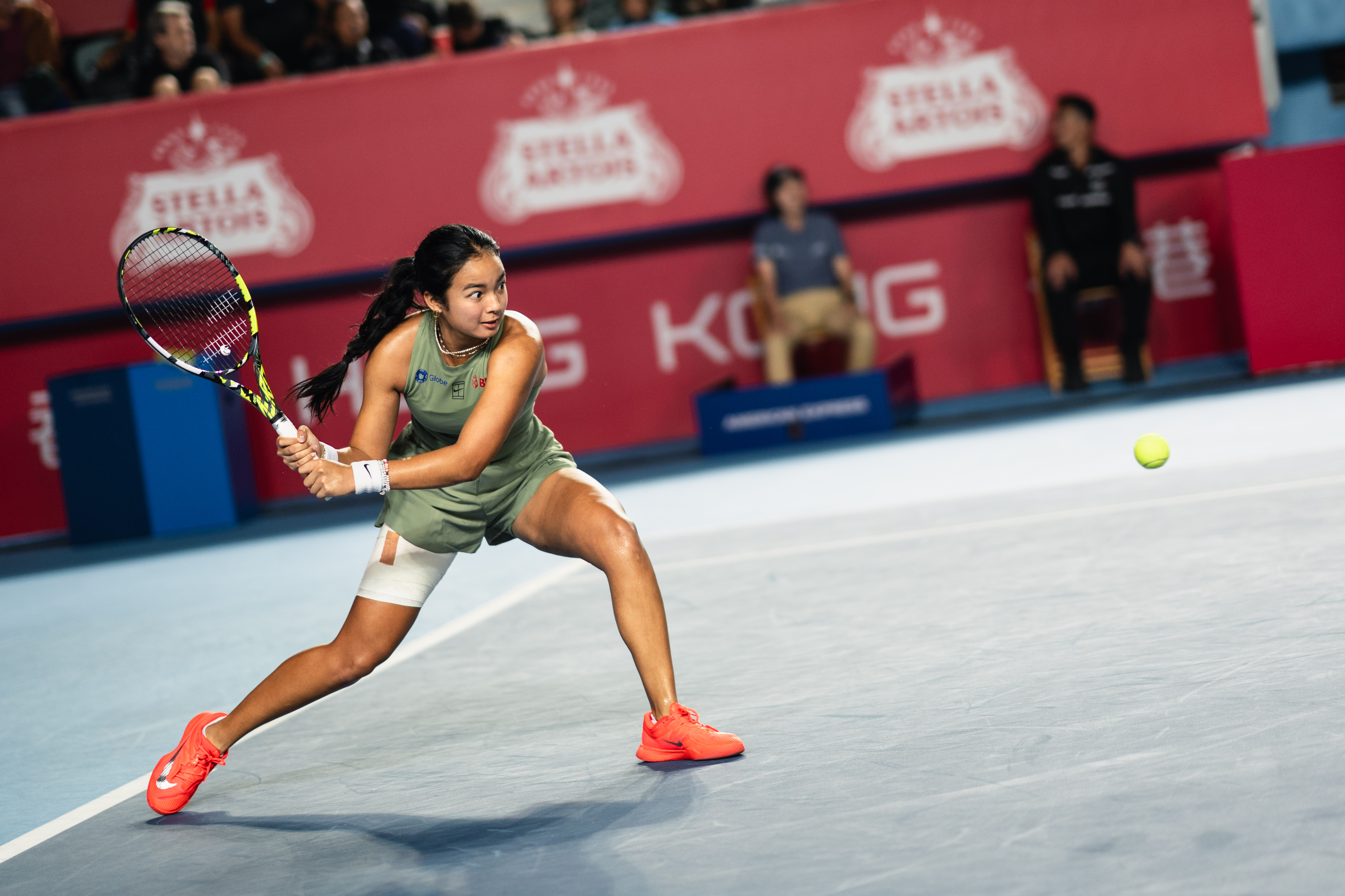 Eala and Chong ride Hong Kong's fervent waves