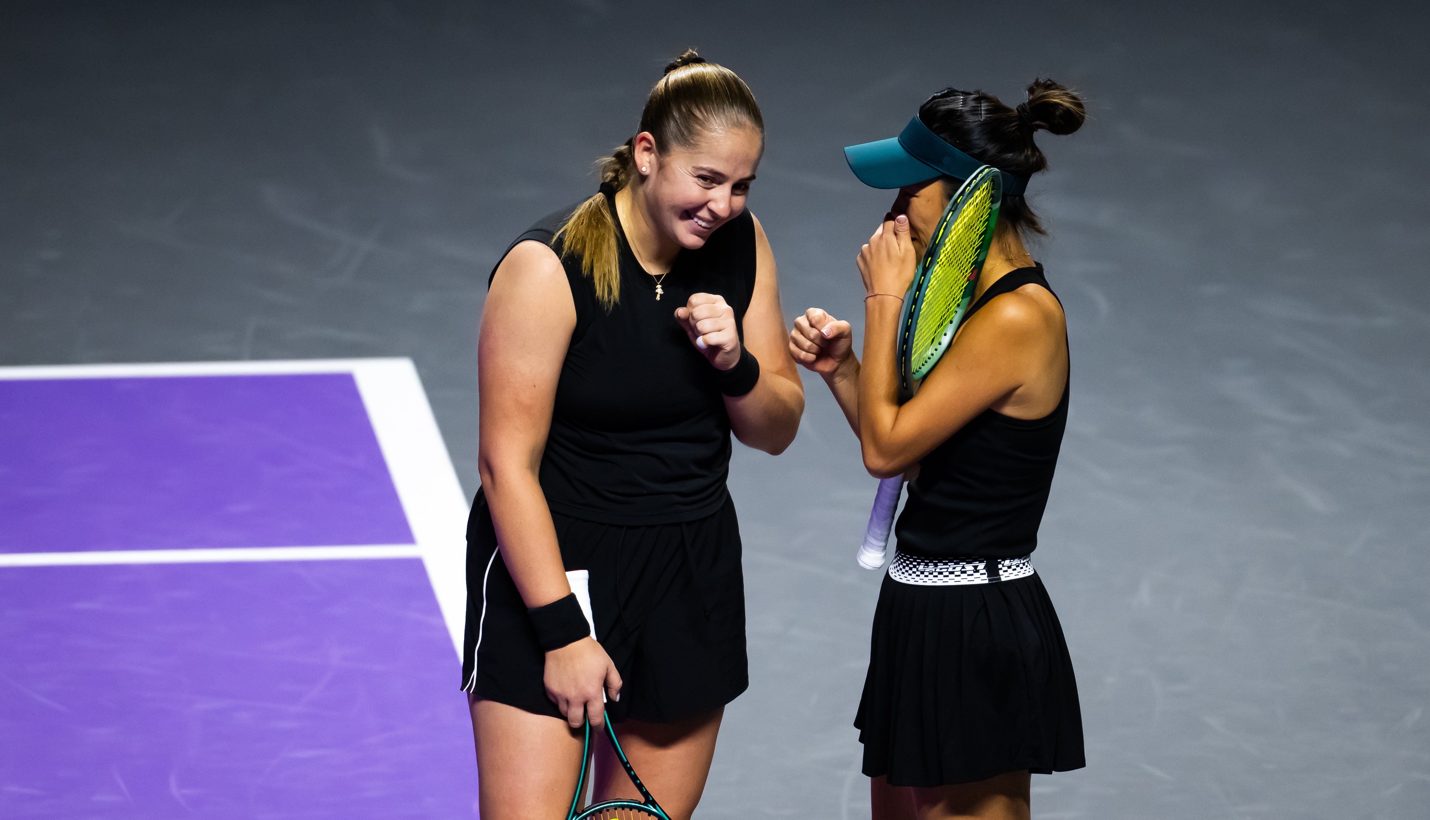 Hsieh and Ostapenko Claim Riyadh Momentum