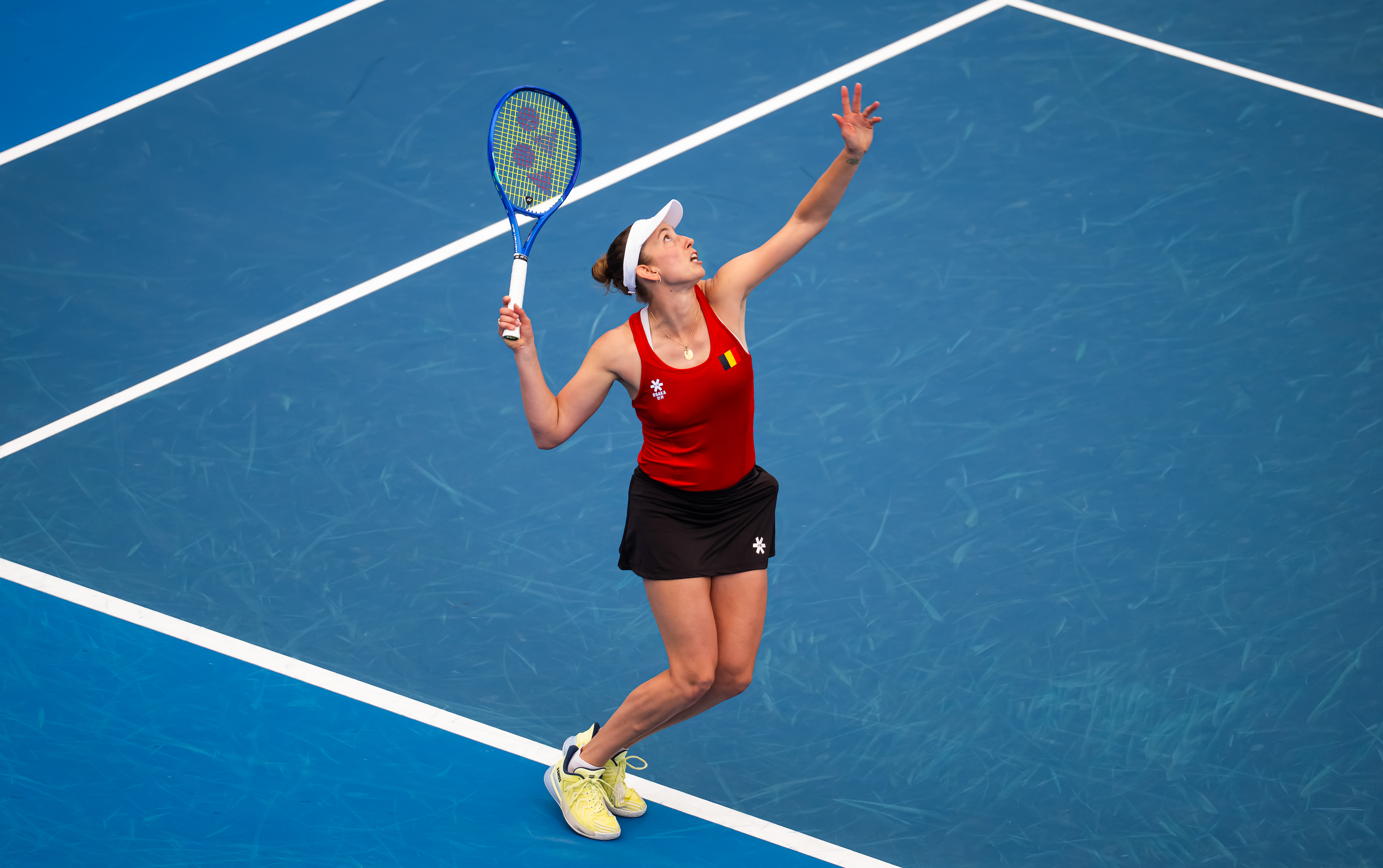 Mertens Outlasts Mboko in Tense United Cup Battle