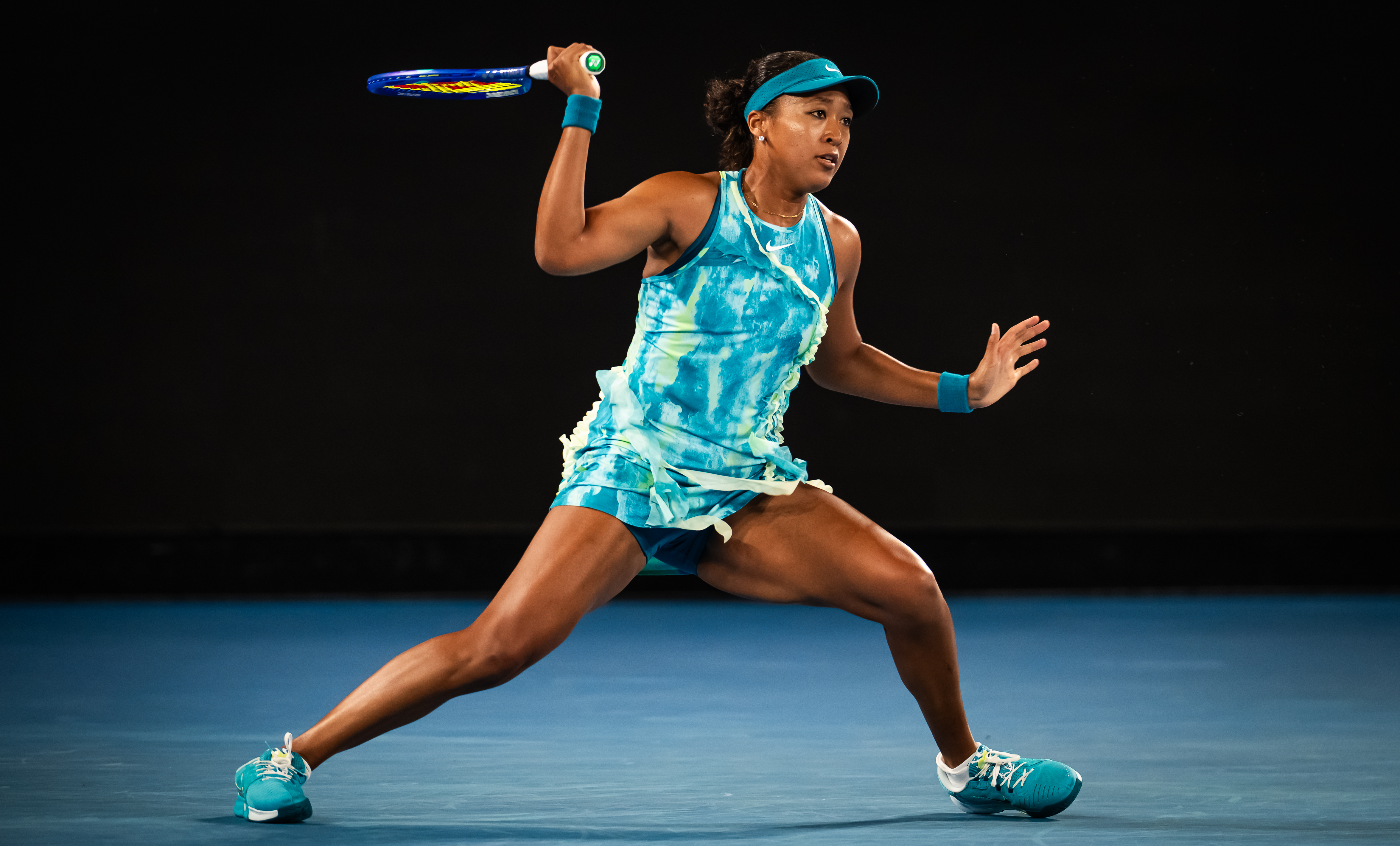 Glamor and grit: Osaka survives stern Ruzic challenge at Australian Open