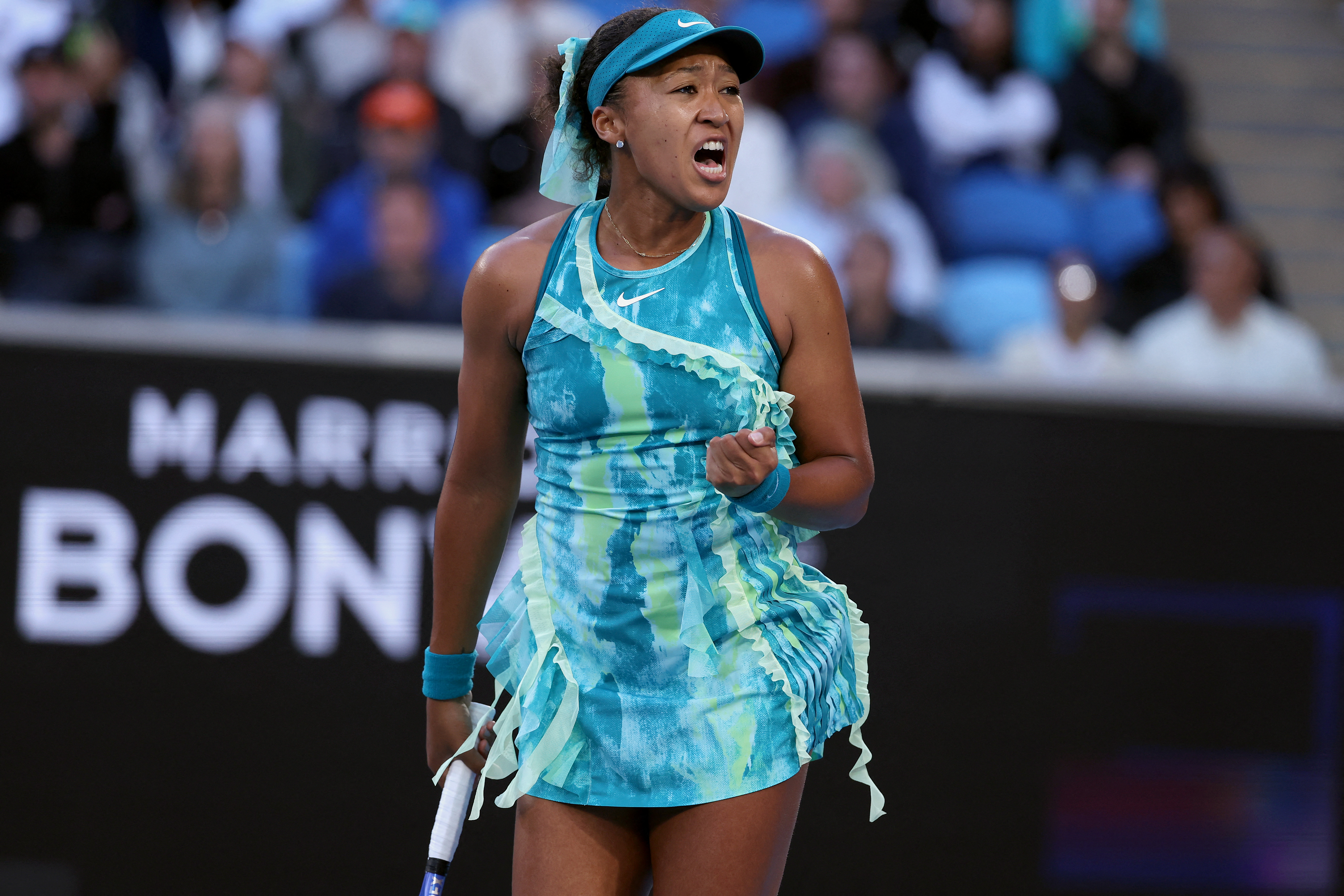 Osaka's Sting Prevails in Fractious Australian Open Clash
