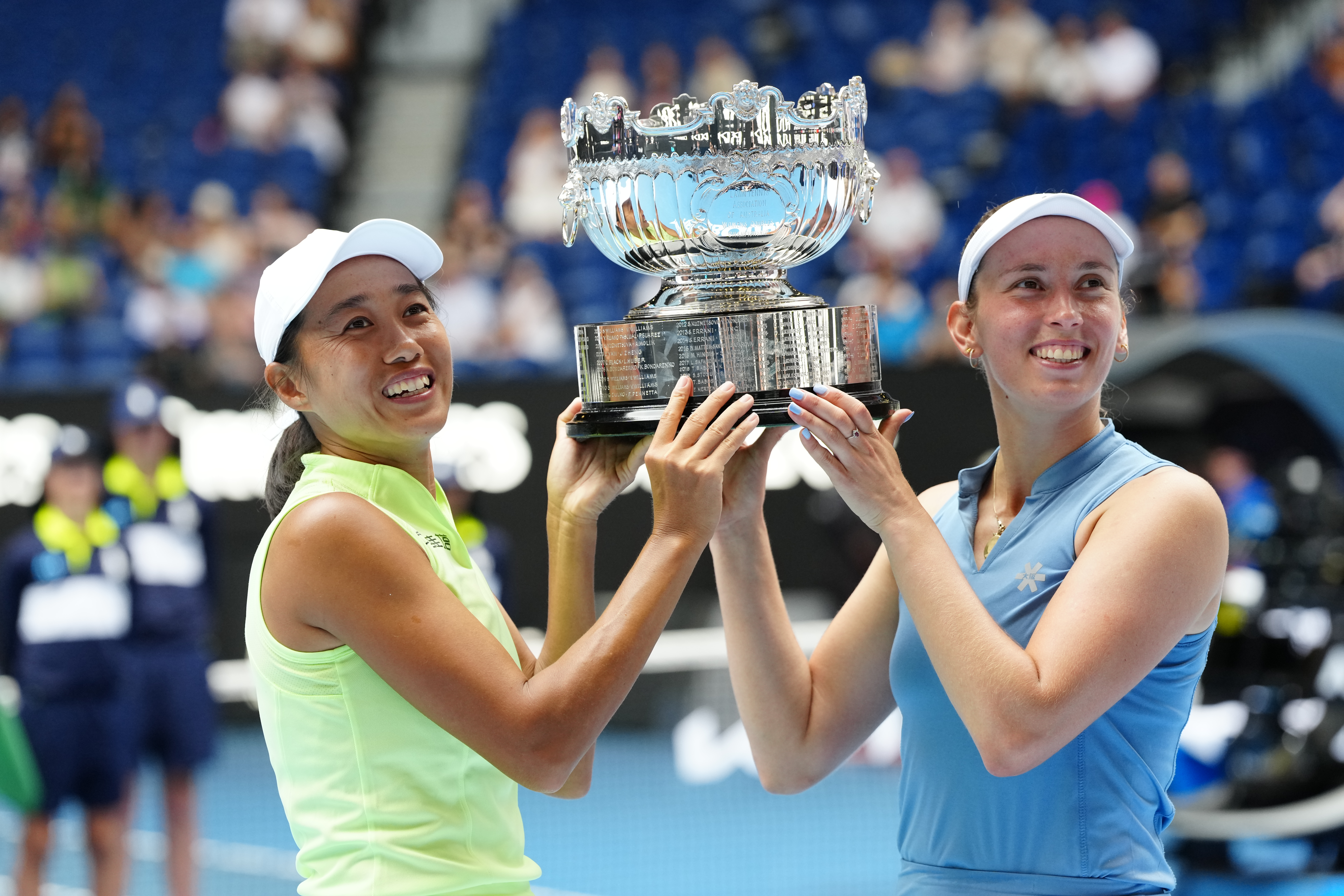 Mertens and Zhang Rekindle Fire for Australian Open Doubles Crown