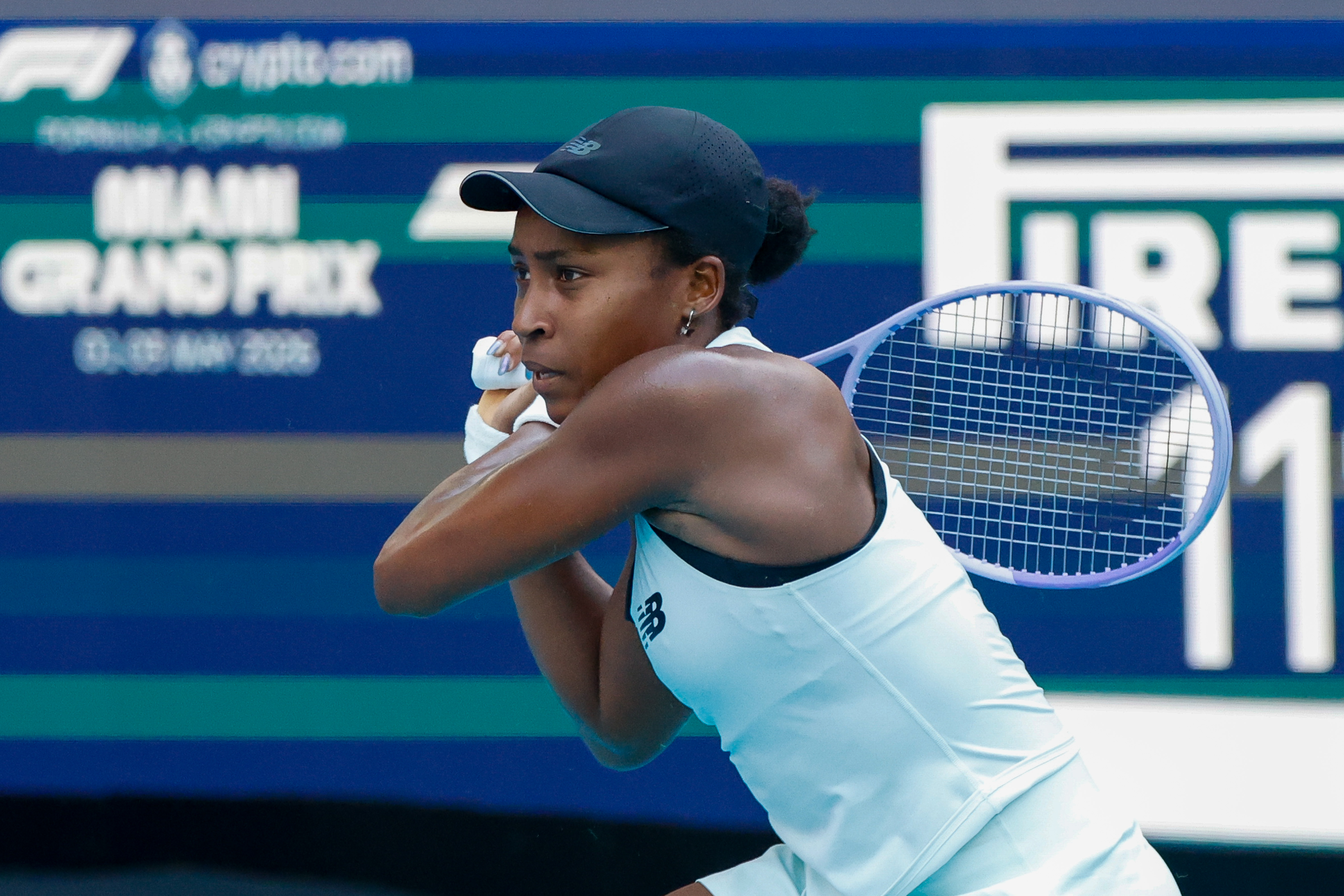 Gauff ousts Cirstea to reach first Miami Open quarterfinal