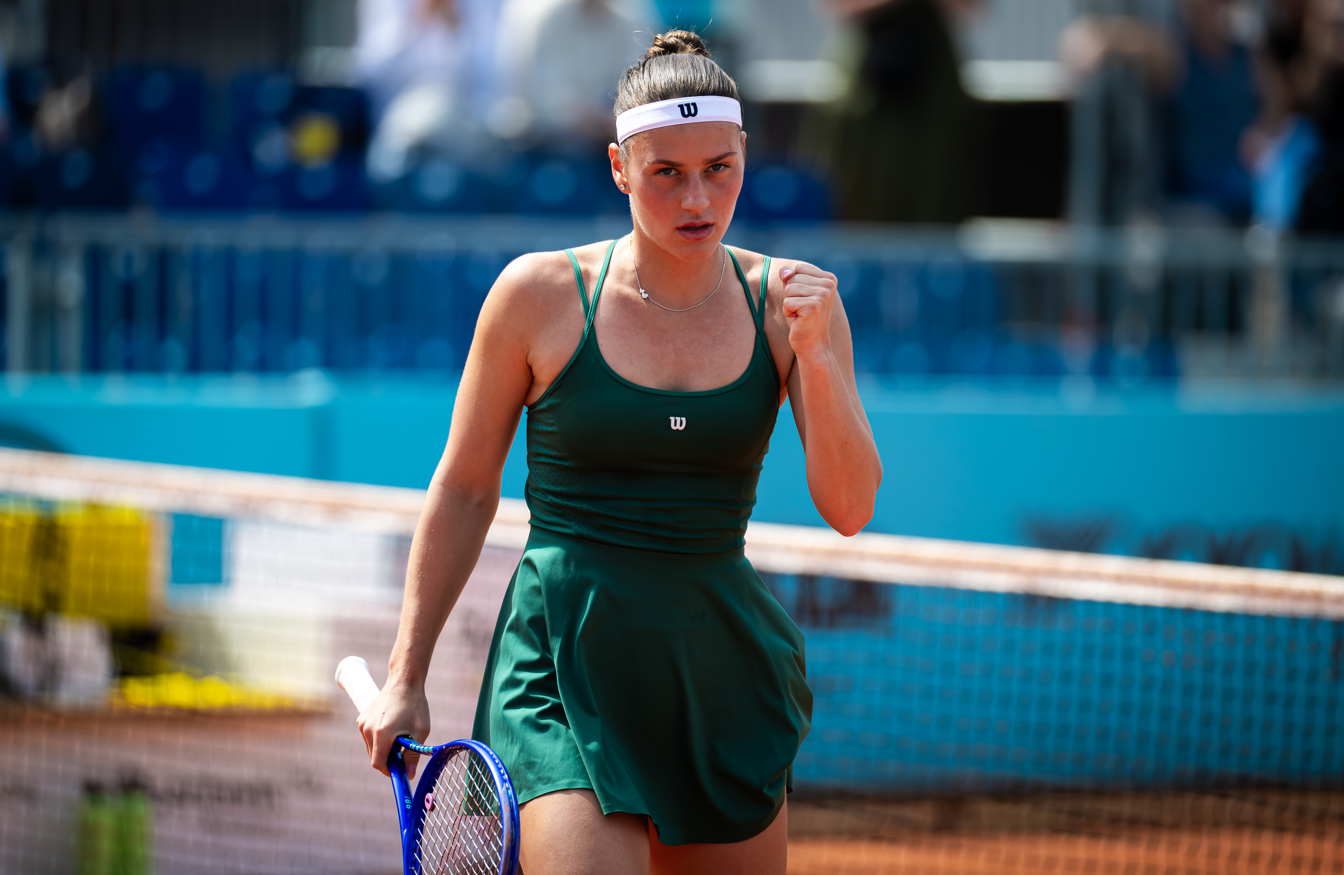 Kostyuk rolls past Pegula in Madrid third round