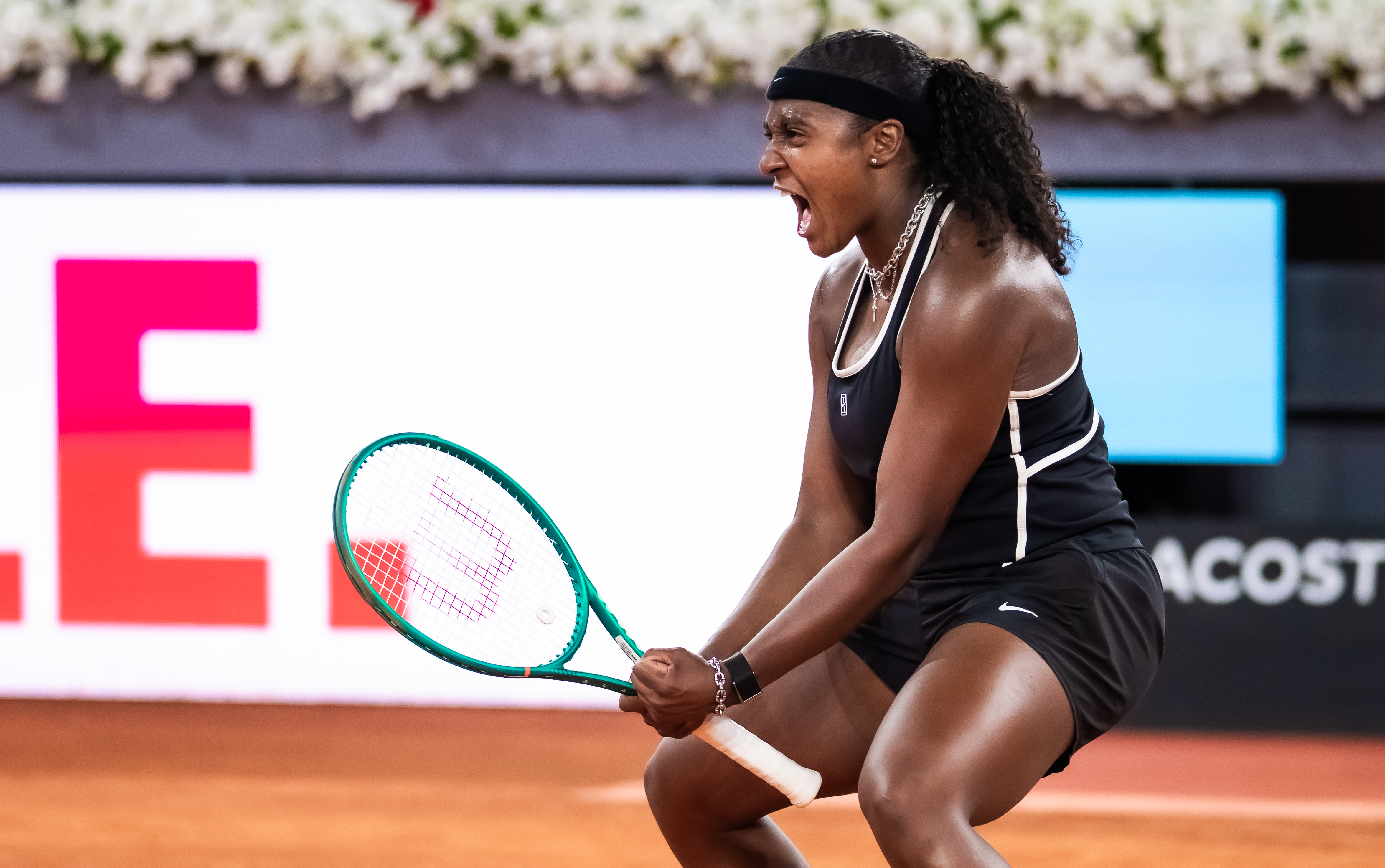 بابتيست ينقذ ست نقاط لخسارة المباراة ويفاجئ سابالينكا ويصل إلى نصف نهائي مدريد