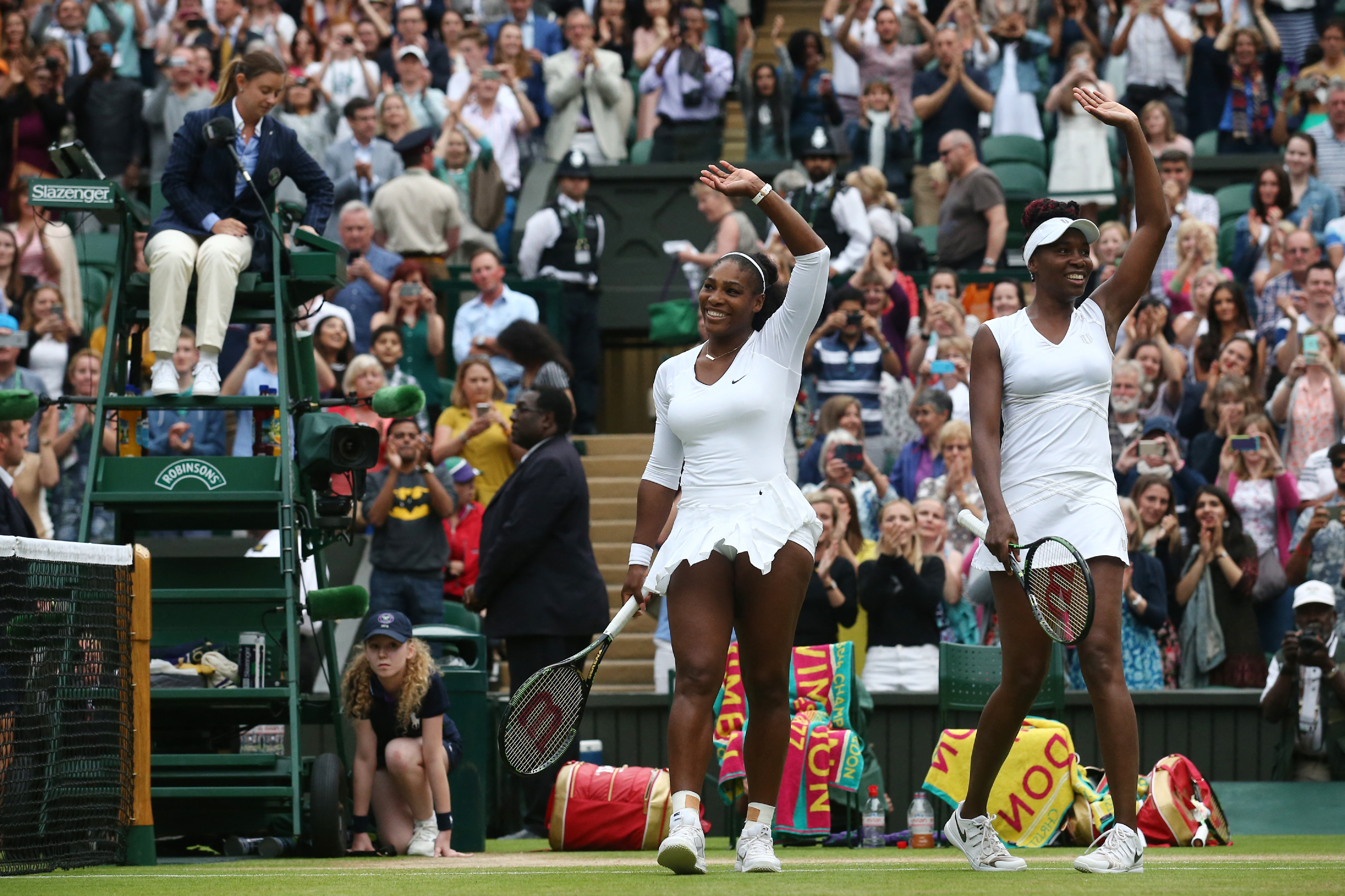 Williams sisters receive Wimbledon doubles wild card; Chwalinska into singles