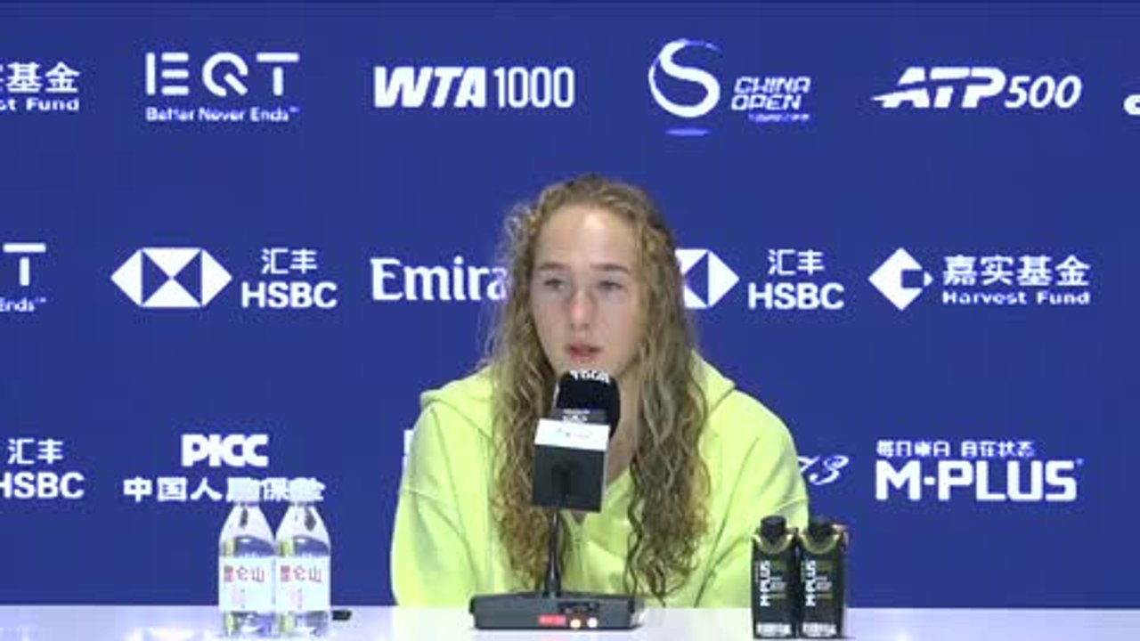 Mirra Andreeva credits return work with Conchita Martínez for China Open run