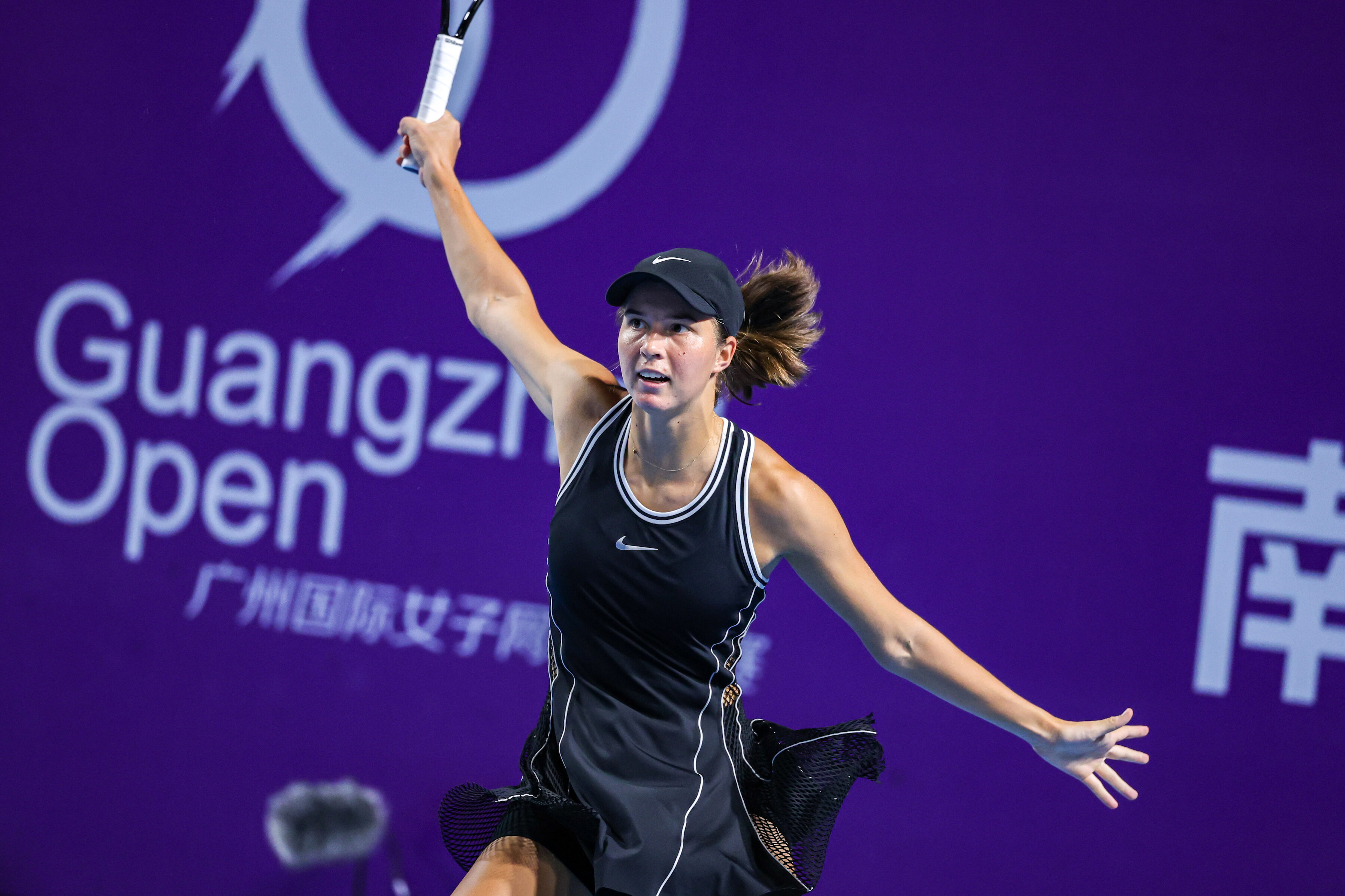 Lilli Tagger speeds past Linette into Guangzhou quarters